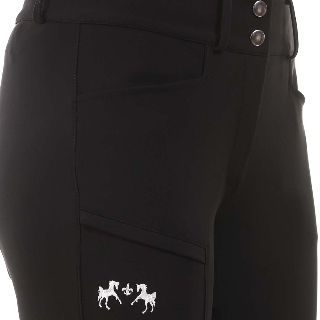 Equine Couture Ladies Techno Extended Knee Patch Breeches