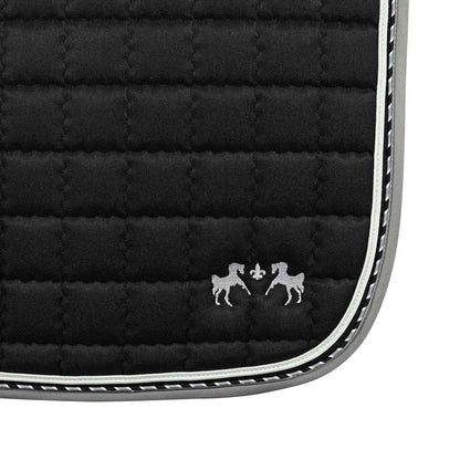 Equine Couture Coolmax Plush White Saddle Pad