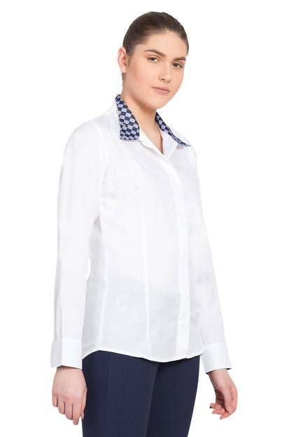 Equine Couture Ladies Isabel Coolmax Long Sleeve Show Shirt