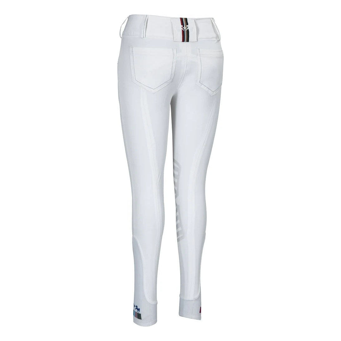 Equine Couture Ladies Darsy Silicone Knee Patch Breeches - Breeches.com