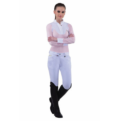 Equine Couture Ladies Sarah Silicone Knee Patch Breeches