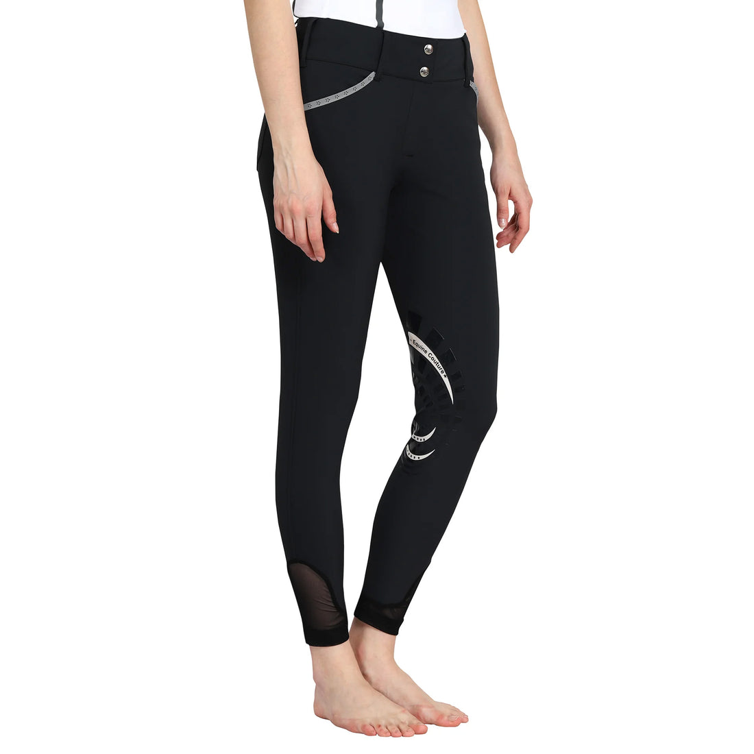 EQUINE COUTURE LADIES MALTA KNEE PATCH BREECHES