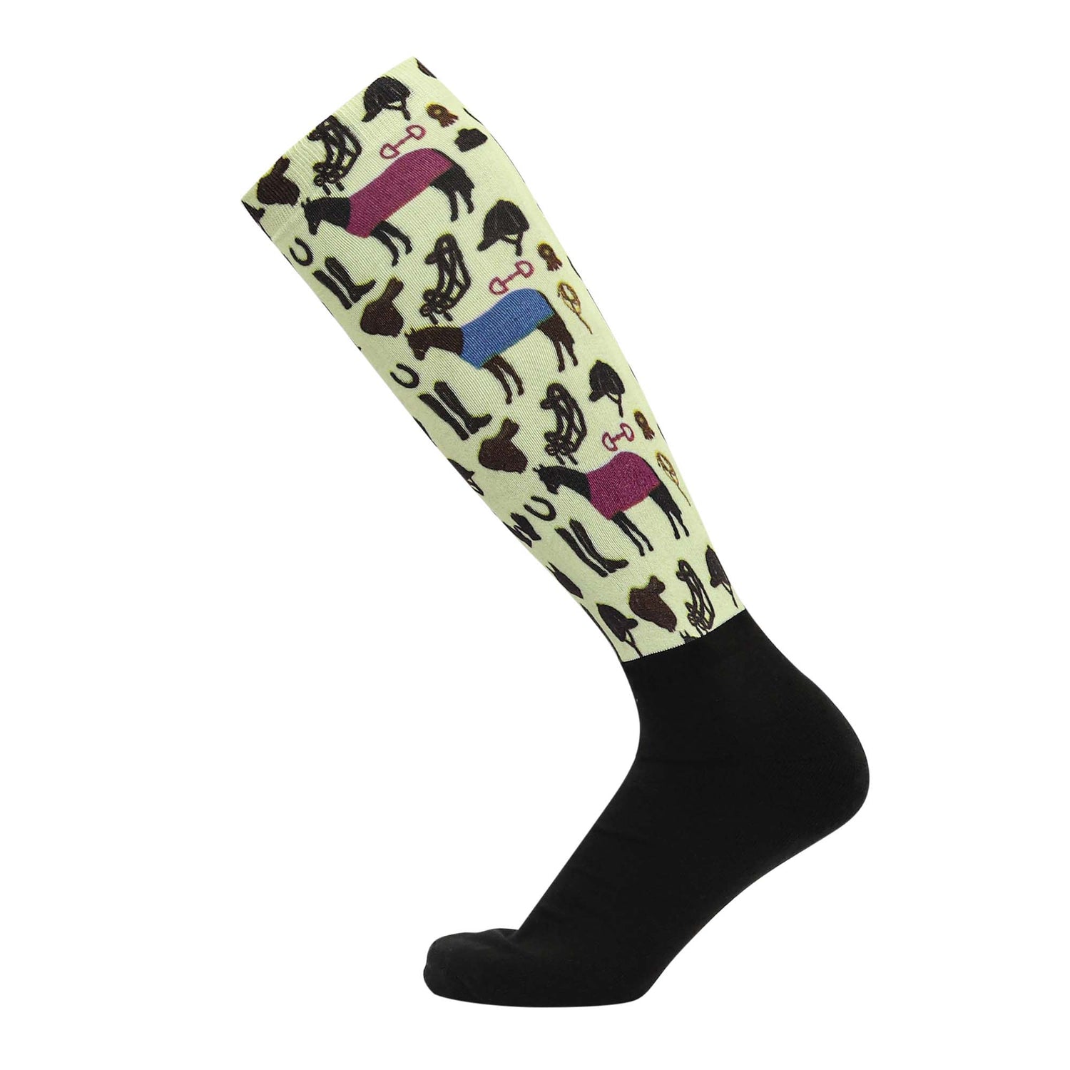 Equine Couture Ladies OTC Boot Socks- Show Day