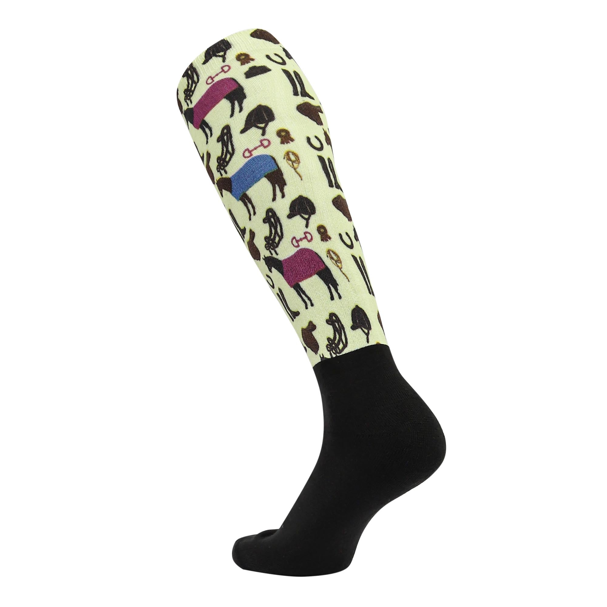 Equine Couture Ladies OTC Boot Socks- Show Day
