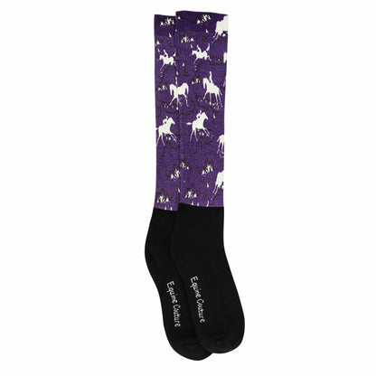 Equine Couture Ladies OTC Boot Socks- Cross Country Phase