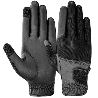 Equine Couture Aerocool Touch Screen Riding Gloves with Glitter - Breeches.com