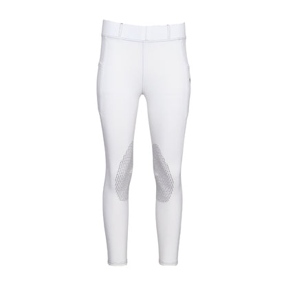 Equine Couture Soft Wash Silicon Knee Patch Tights with Phone Pocket