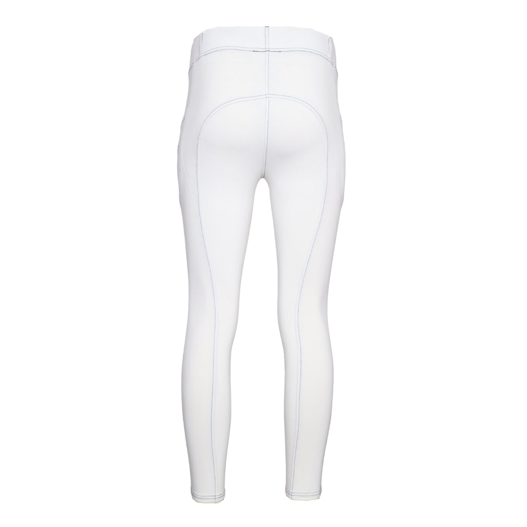 Equine Couture Soft Wash Silicon Knee Patch Tights with Phone Pocket