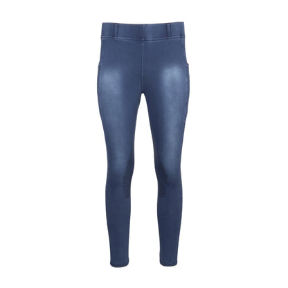 Equine Couture Soft Wash Silicon Knee Patch Tights with Phone Pocket
