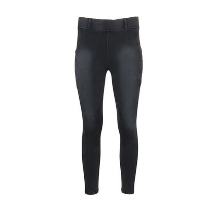 Equine Couture Soft Wash Silicon Knee Patch Tights with Phone Pocket