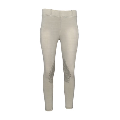 Equine Couture Soft Wash Silicon Knee Patch Tights with Phone Pocket