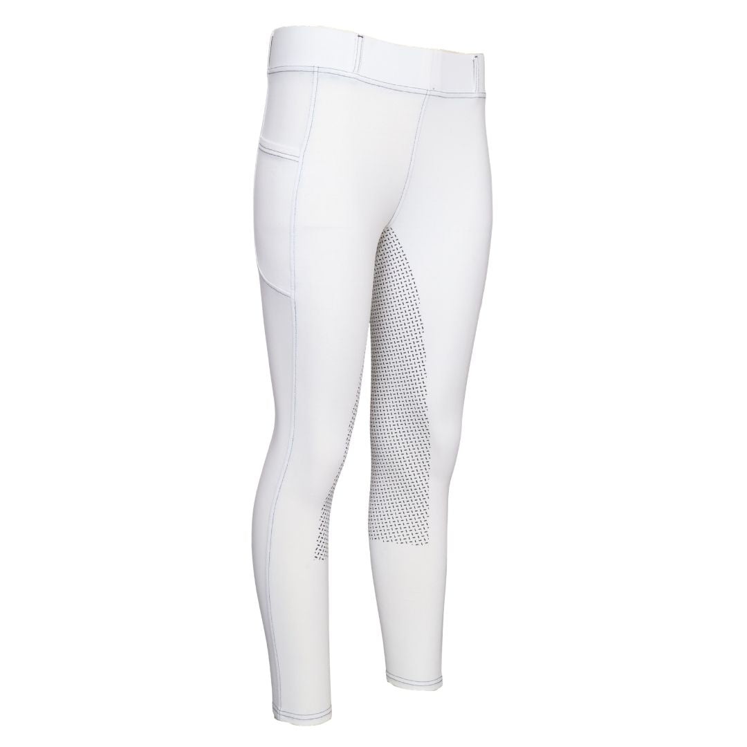 Equine Couture Soft Wash Silicon Full Seat Tights with Phone Pocket