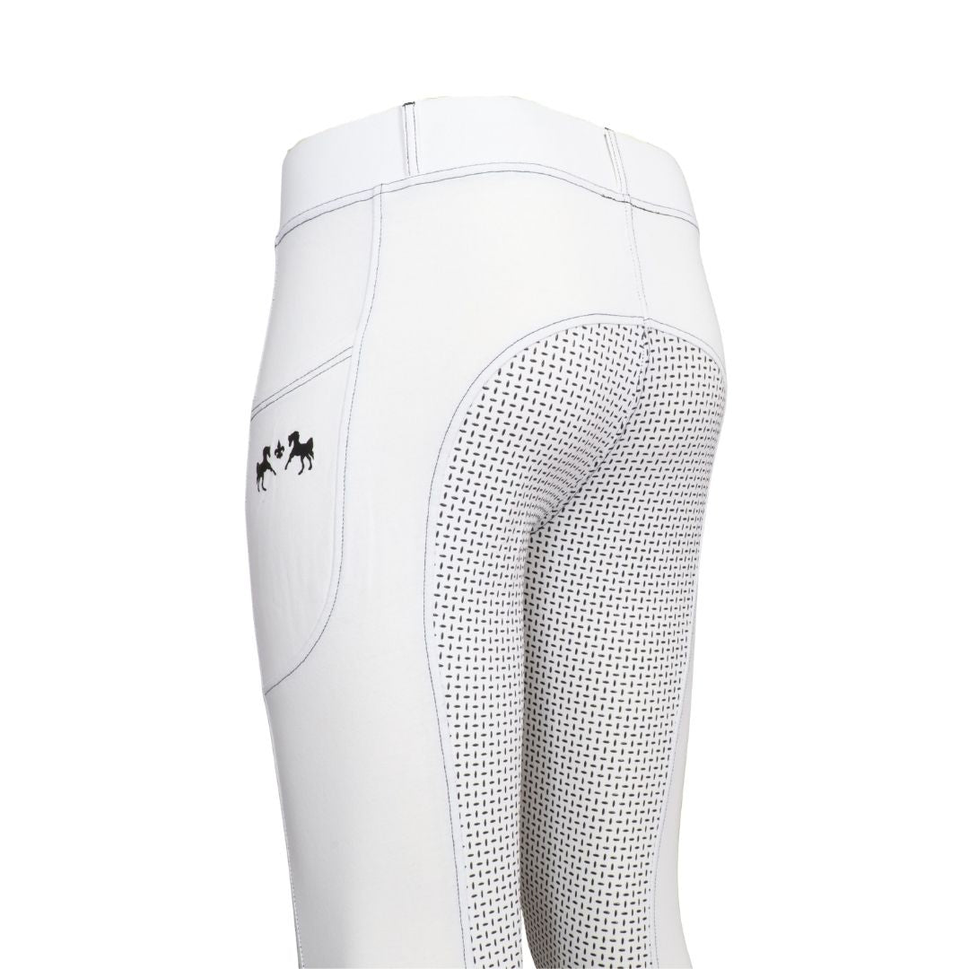 Equine Couture Soft Wash Silicon Full Seat Tights with Phone Pocket