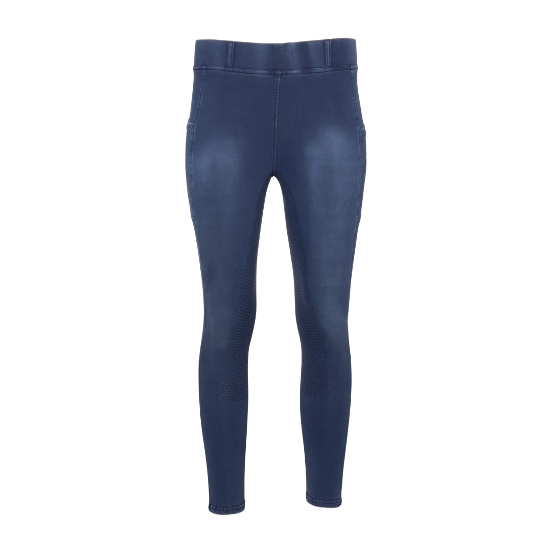 Equine Couture Soft Wash Silicon Full Seat Tights with Phone Pocket