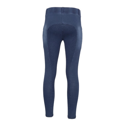 Equine Couture Soft Wash Silicon Full Seat Tights with Phone Pocket
