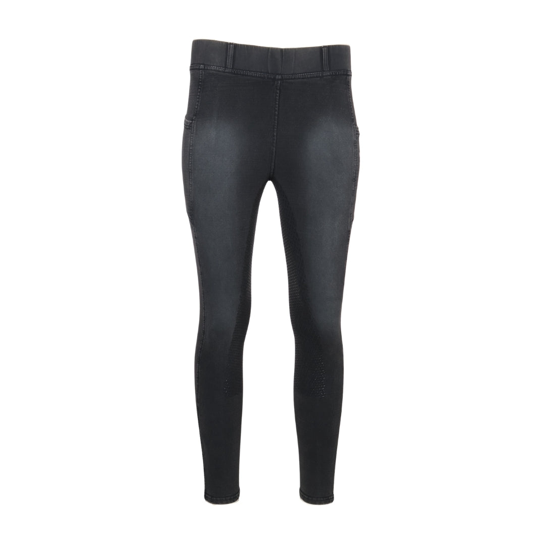 Equine Couture Soft Wash Silicon Full Seat Tights with Phone Pocket