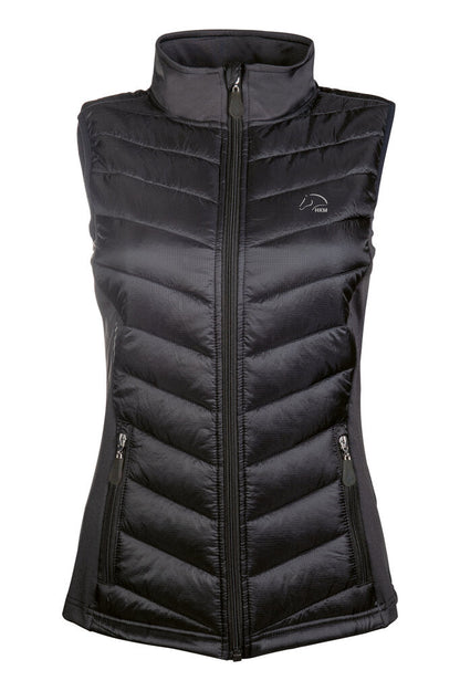 HKM Basel- Style Ladies Jersey/Nylon Vest - Breeches.com