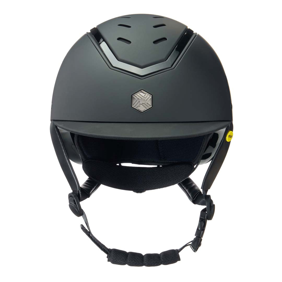 Charles Owen Eqx Kylo Helmet with MIPS-black matte/black gloss