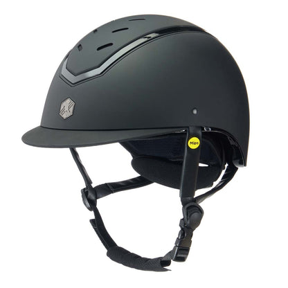 Charles Owen Eqx Kylo Helmet with MIPS-black matte/black gloss