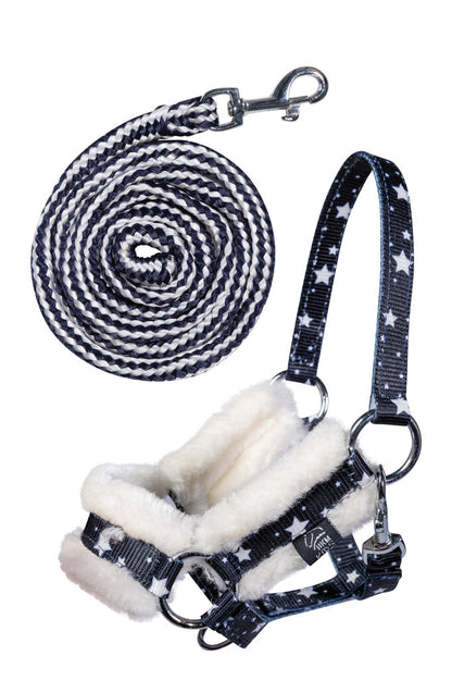 HKM Hobby Horsing-Head Collar And Lead Rope - Breeches.com