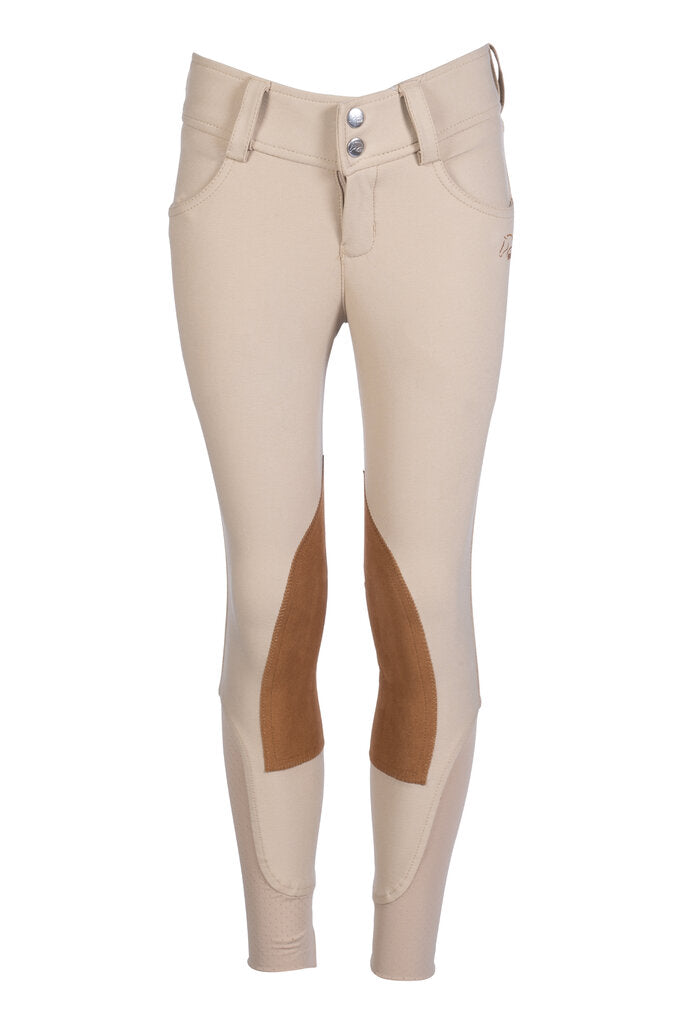 HKM Hunter Kids- Alos Knee P. Riding Breeches - Breeches.com