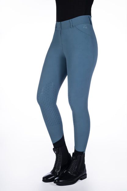 HKM Tampa- Silicone Knee Patch Riding Breeches - Breeches.com