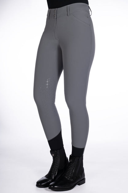HKM Tampa- Silicone Knee Patch Riding Breeches - Breeches.com