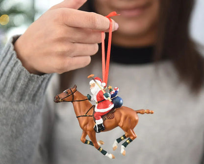 Breyer Polo Santa Ornament