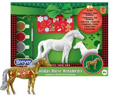 Breyer Paint Your Horse Ornament Craft Kit DIY!