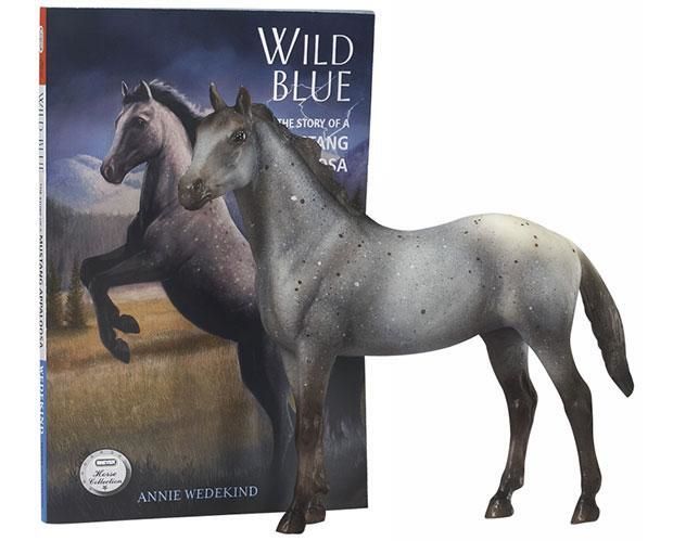 Breyer Wild Blue Horse &amp; Book Set