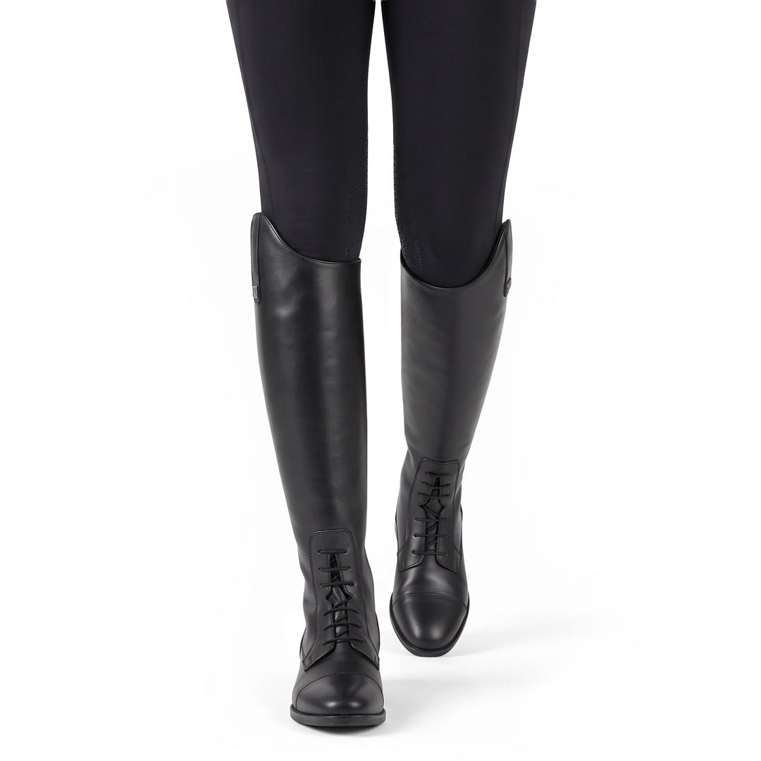 TuffRider Ladies Black DualFlex Vegan Leather Field Boots