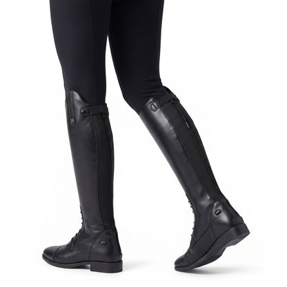 TuffRider Ladies Black DualFlex Vegan Leather Field Boots