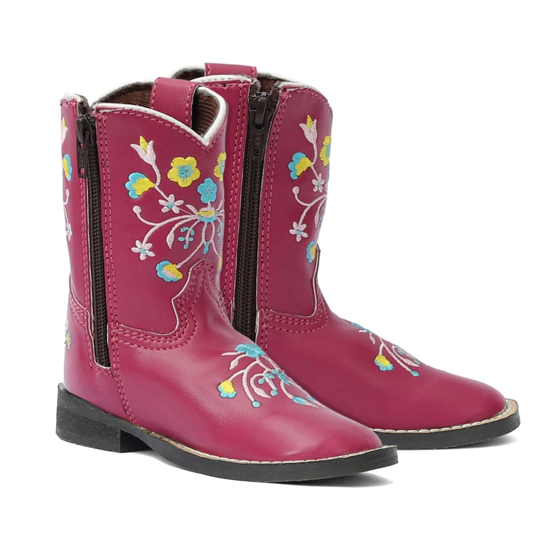 TuffRider Toddler Floral Cowgirl Western Boot