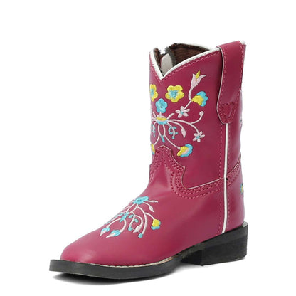 TuffRider Toddler Floral Cowgirl Western Boot