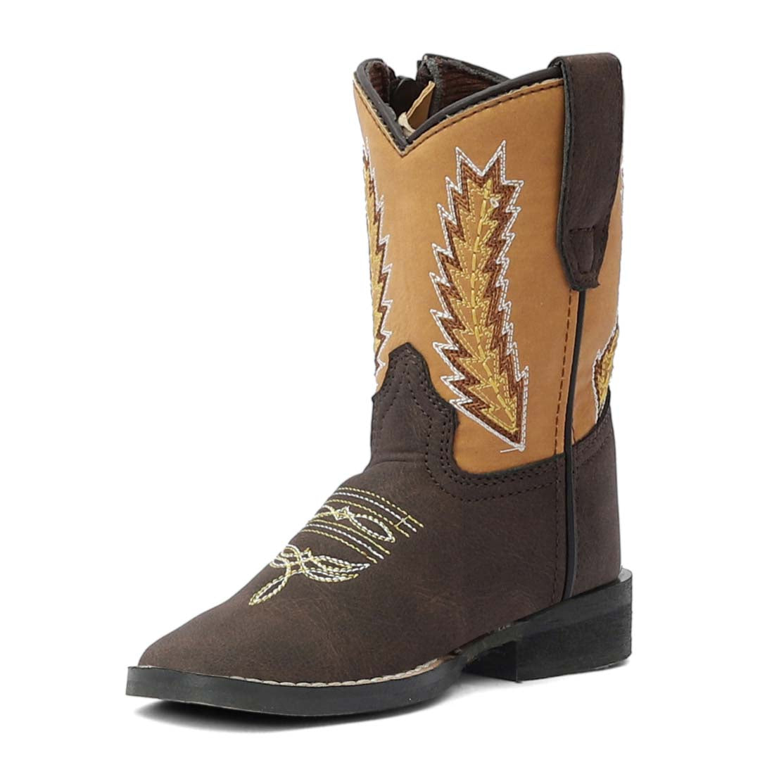 TuffRider Toddler Biscayne Square Toe Western Boot