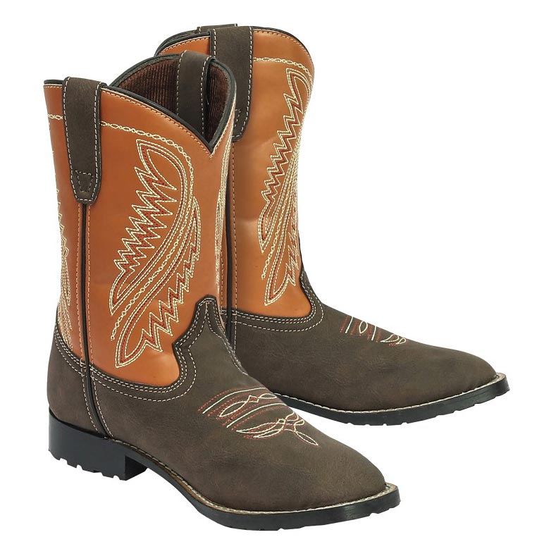 TuffRider Youth Big Bend Rounded Toe Western Boot