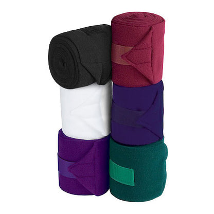 Lettia Soft Fleece Protection &amp; Support Polo Wraps – Set of 4