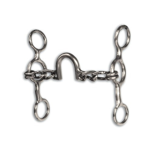 Equisential By Professionals Choice Eq Perform Short Port Chain-5 1/8&quot; Mouth, 5&quot; Cheek, 1 1/2&quot; Port