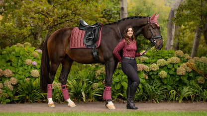 Lemieux Loire Classic Dressage Square Saddle Pad- Spruce