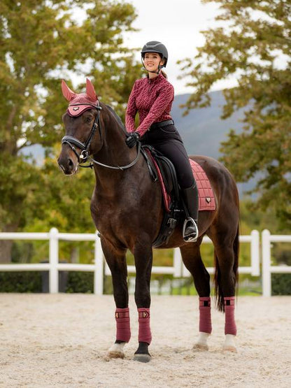 Lemieux Loire Classic Dressage Square Saddle Pad- Spruce