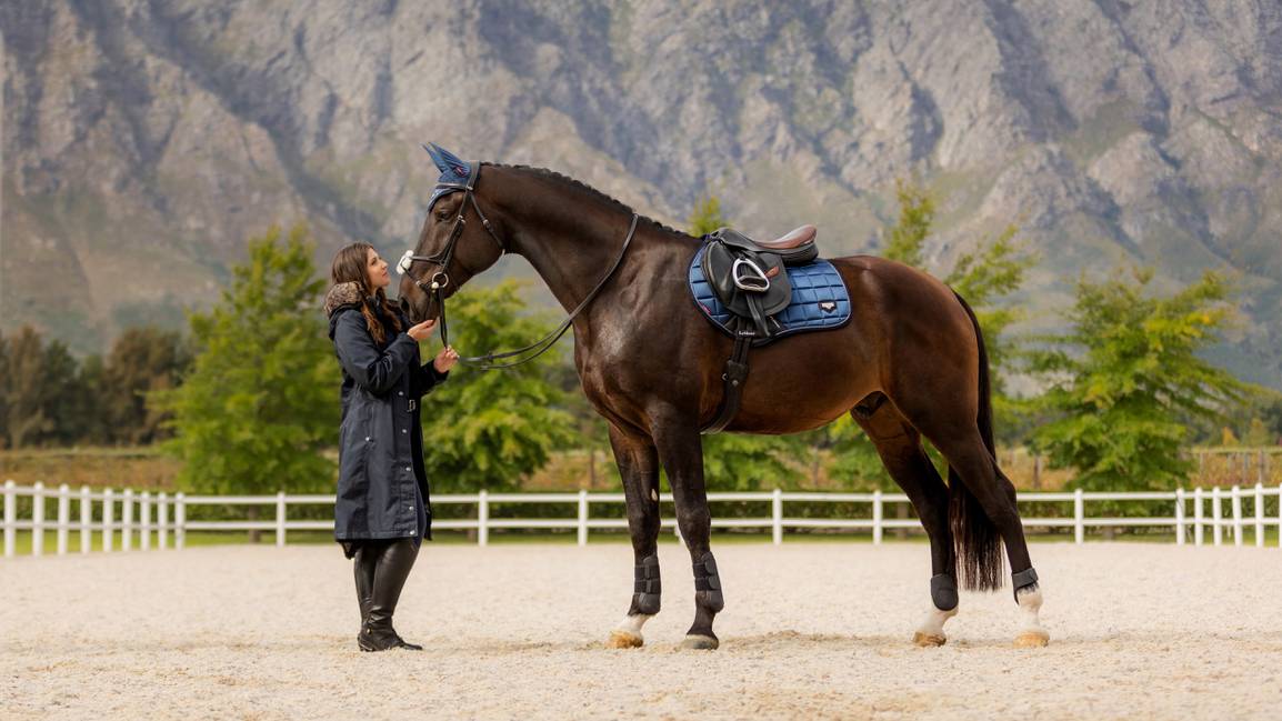 Lemieux Loire Classic Close Contact Square Saddle Pad