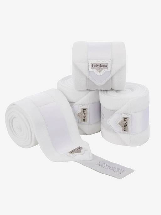 LeMieux Loire Satin Polo Bandages- White