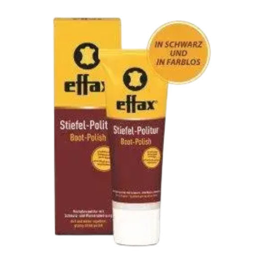 Effax Boot-Polish Black 75ml, 3.0 fl oz