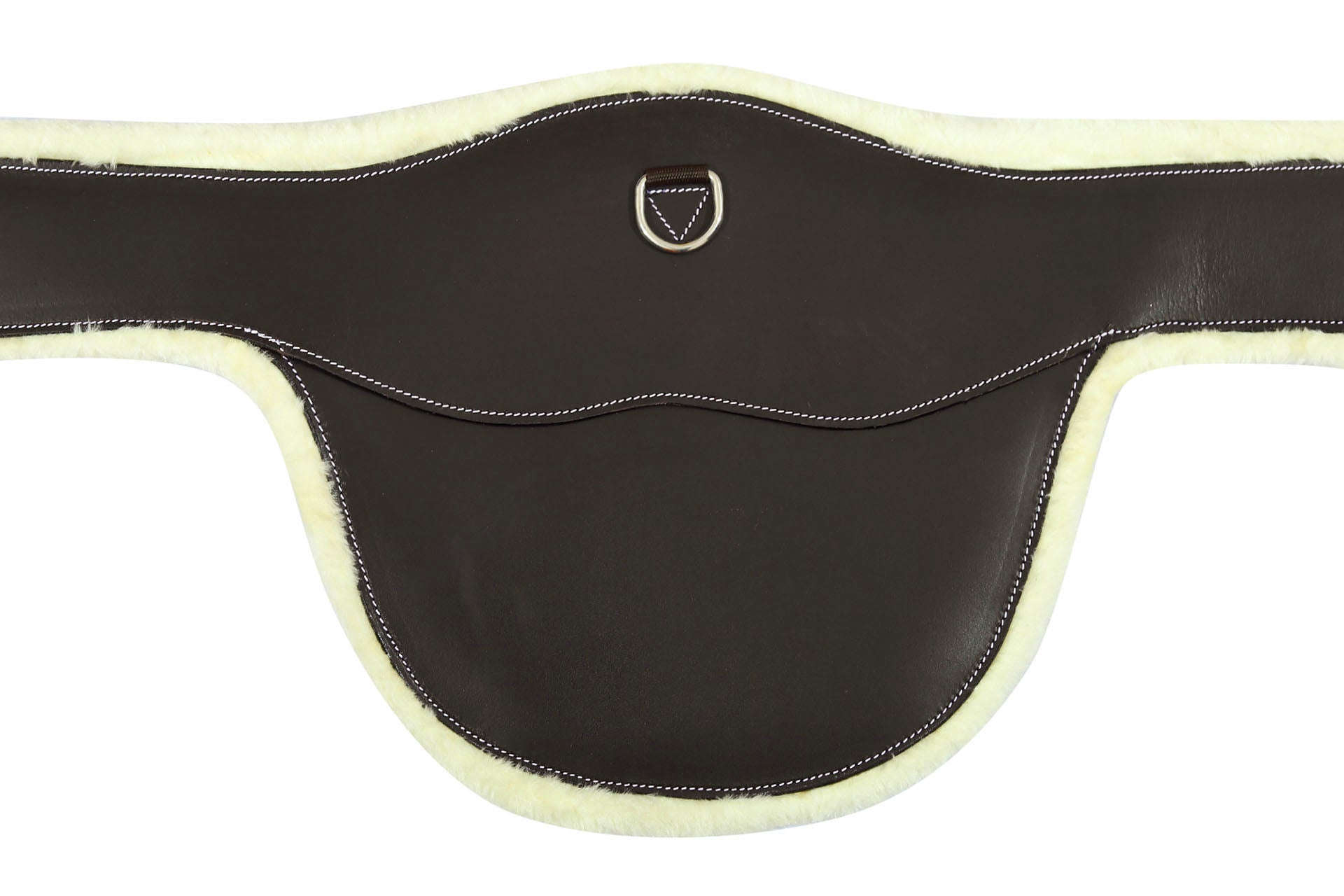 Henri de Rivel Anatomic Jumping Belly Guard Girth with Sherpa Fleece