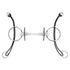 Herm Sprenger Nathe Gag Bit - Flexible Mullen Mouth And Hs Gag Straps 5 1/2"