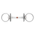 Herm Sprenger Nathe Loose Ring Snaffle - Flexible With Copper Middle Link 5 1/4"