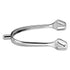 Herm Sprenger Ultra Fit Spurs With Balkenhol Fastenings - Rounded Neck End 15Mm/ No Rowel