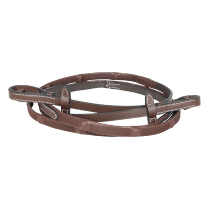 Henri de Rivel GripX Rubber Reins 5/8&quot; width 54&quot; length - Breeches.com