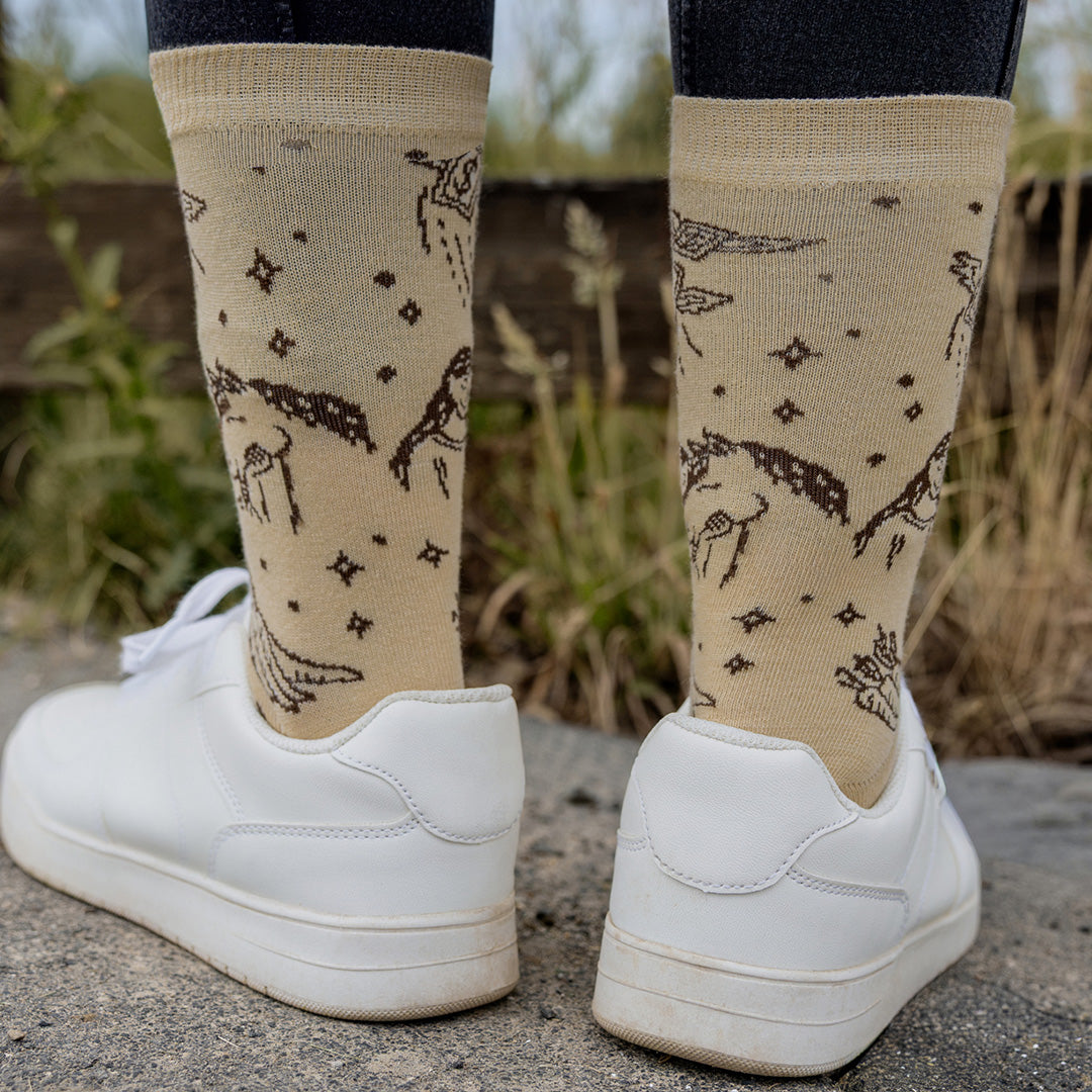 Dapplebay Equestrian Tarot Crew Socks