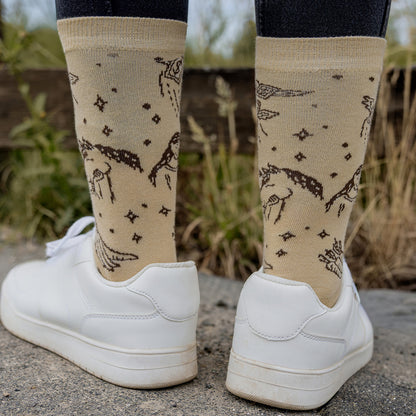 Dapplebay Equestrian Tarot Crew Socks